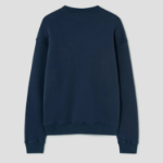 Maison Kitsune Men Tonal Fox Head Patch Comfort Sweatshirt - Ink Blue