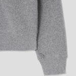 Maison Kitsune Men Tonal Fox Head Patch Comfort Sweatshirt - Medium Grey Melange