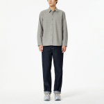 JAJU Unisex Flannel Shirt – Grey