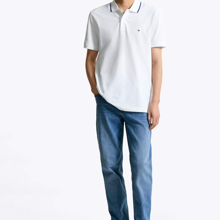 TOMMY HILFIGER [Official Headquarters] Tipping Polo Shirt