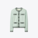 TORY BURCH Kendra Cardigan – Mint