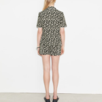 TORY BURCH Lily Cotton Camp Shirt – Black