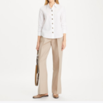 TORY BURCH Cotton Poplin Shirt – White