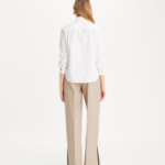 TORY BURCH Cotton Poplin Shirt – White