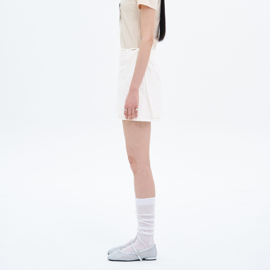 8 seconds Mini Skirt - White