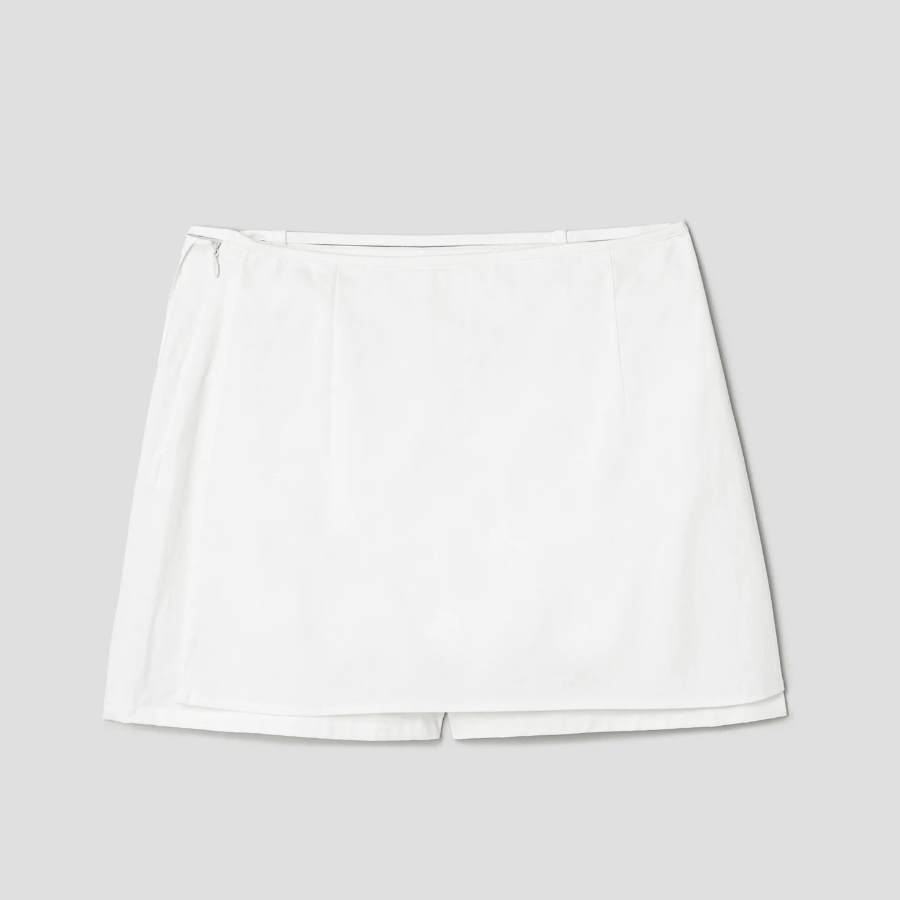 8 seconds Mini Skirt - White