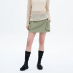 8 seconds Cargo Mini Skort - Khaki