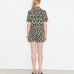 TORY BURCH Cotton Camp Short – Black