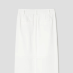8 seconds Poly Long Skirt - White