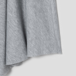 8 seconds Asymmetric Jersey Skirt - Grey