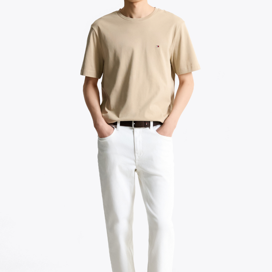TOMMY HILFIGER [Official Headquarters] Light Interlock T-Shirt