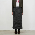 8 seconds Washed Long Skirt - Ash
