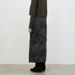 8 seconds Washed Long Skirt - Ash