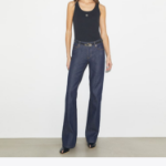 TORY BURCH Cotton Skinny-Leg Jean – Blue