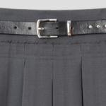 8 seconds Pleats Skirt - Dark Grey