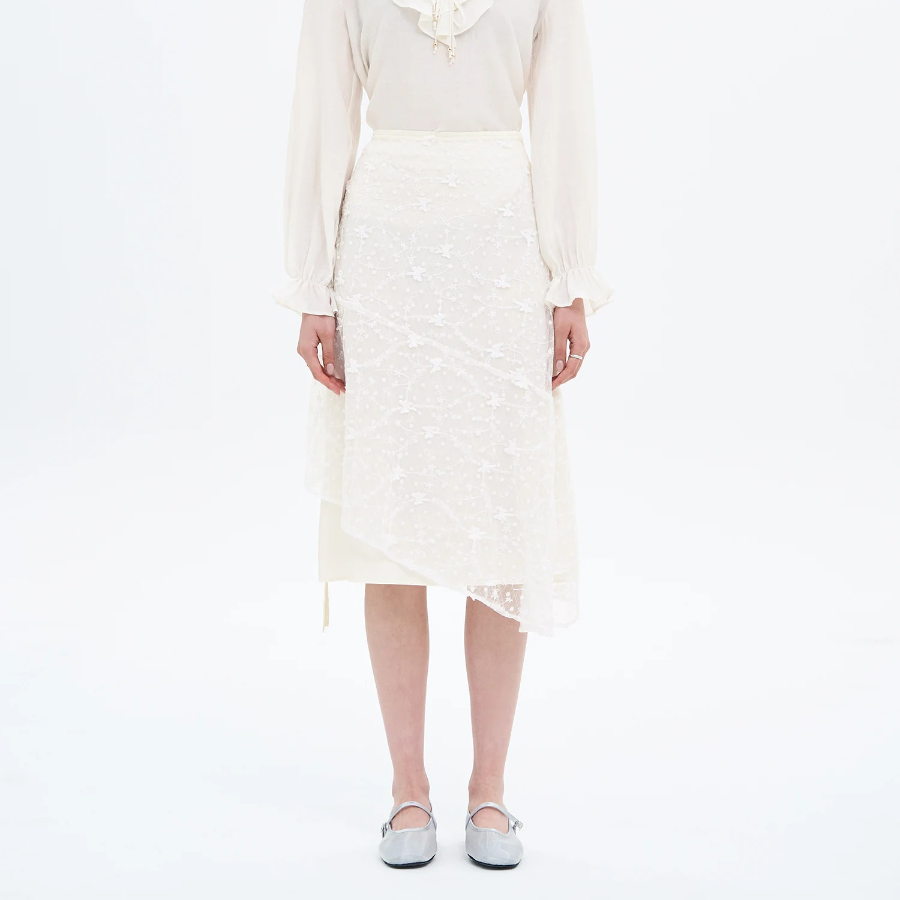 8 seconds Fancy Skirt - Ivory