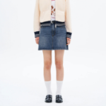 8 seconds Denim Mini Skirt - Blue