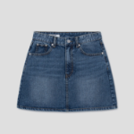 8 seconds Denim Mini Skirt - Blue