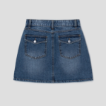 8 seconds Denim Mini Skirt - Blue