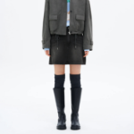 8 seconds Denim Mini Skirt - Ash