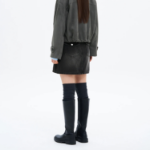 8 seconds Denim Mini Skirt - Ash