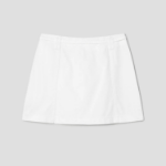8 seconds Belted Denim Mini Skirt - White