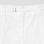 8 seconds Belted Denim Mini Skirt - White