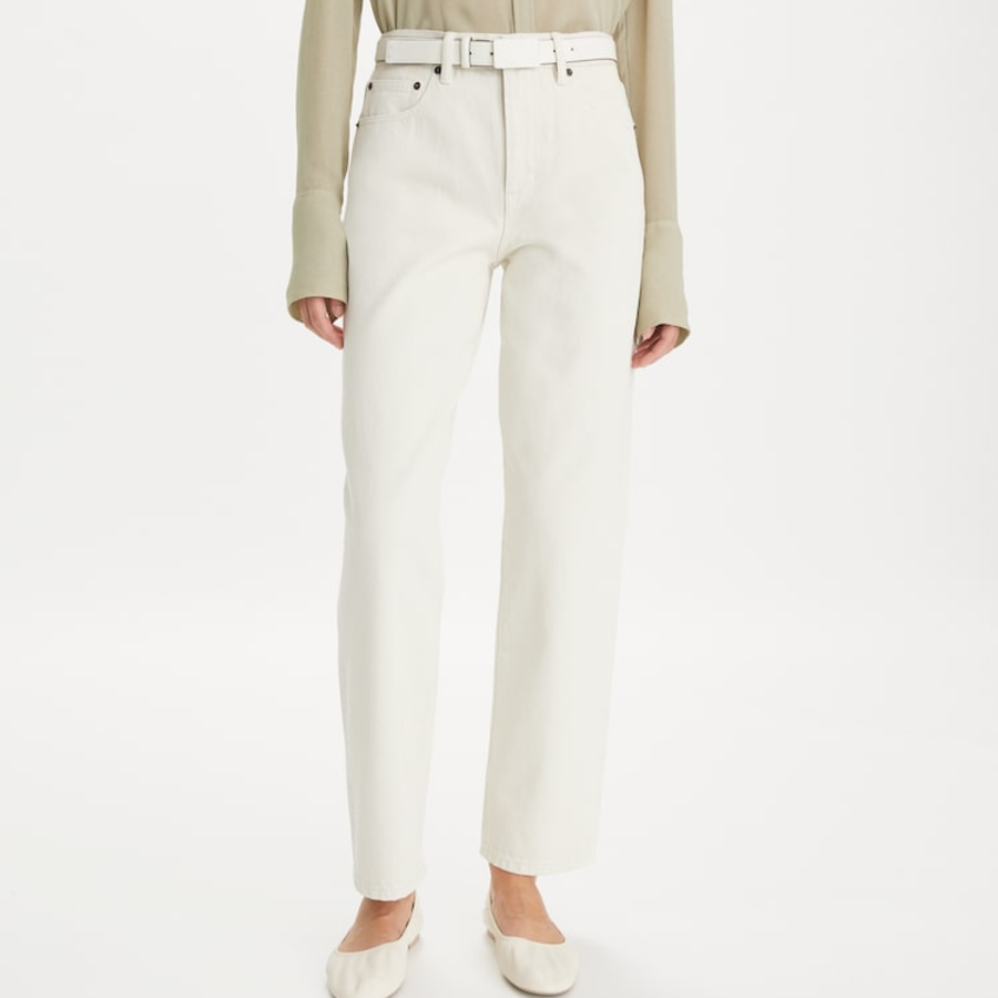 TORY BURCH Slim Jean – Oatmeal