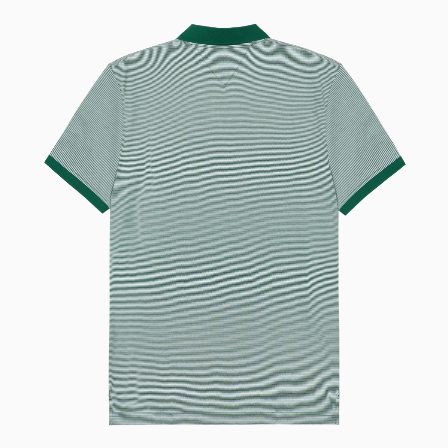 TOMMY HILFIGER [Official Headquarters] Interlock Stripe Polo Shirt