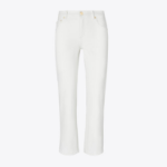 TORY BURCH Kick Flare Denim Jean – White