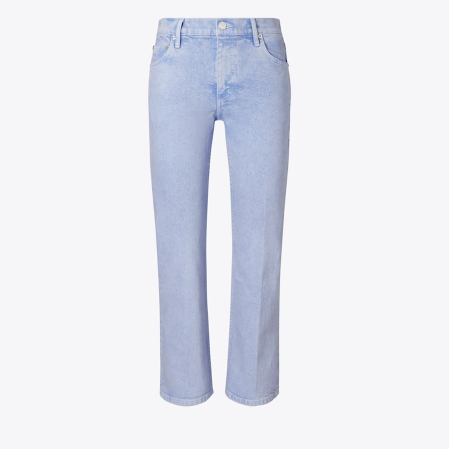 TORY BURCH Kick Flare Denim Jean – Blue