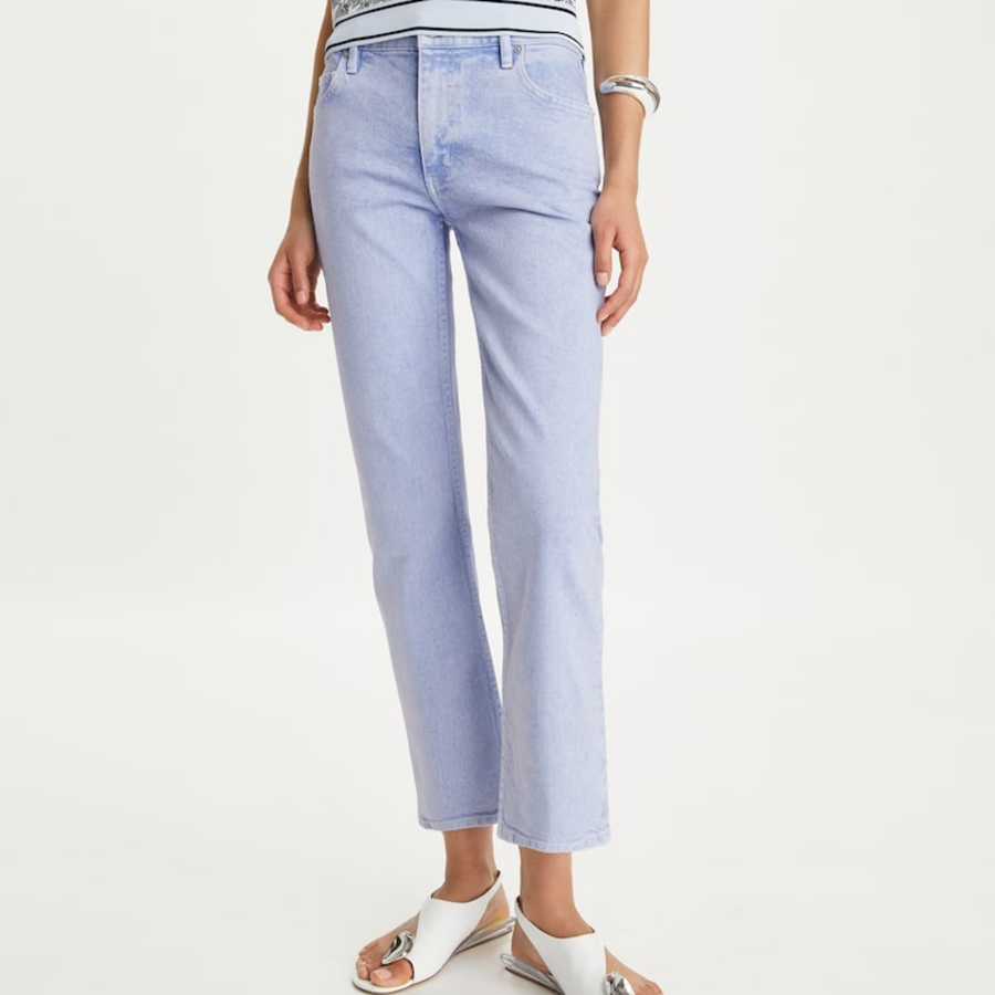 TORY BURCH Kick Flare Denim Jean – Blue
