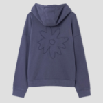 Maison Kitsune Men Crafted Daisy Oversize Hoodie - Fig