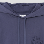 Maison Kitsune Men Crafted Daisy Oversize Hoodie - Fig
