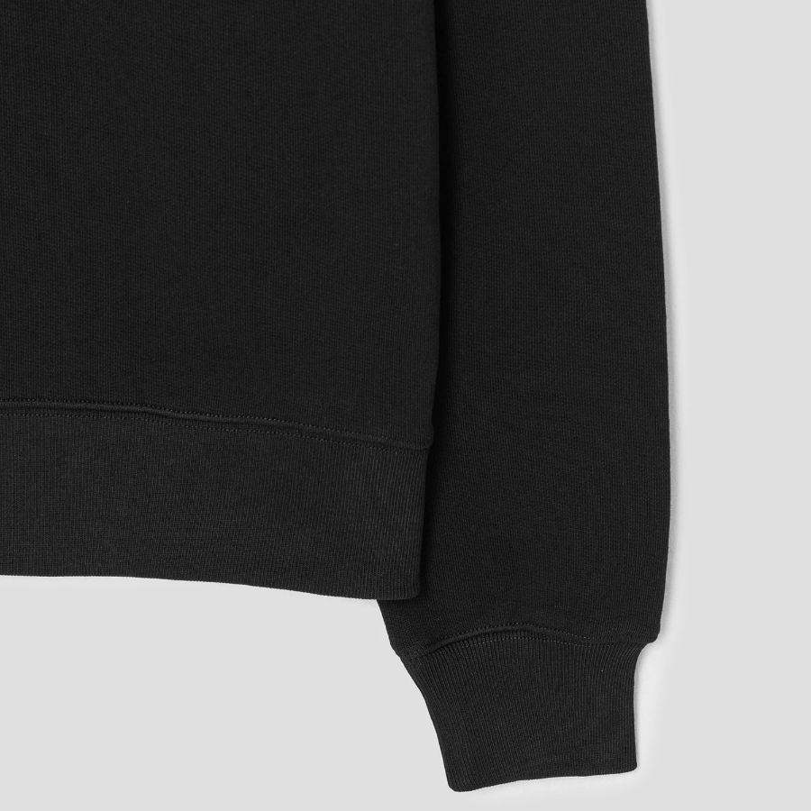 Maison Kitsune Men Bold Fox Head Patch Comfort Sweatshirt - Black