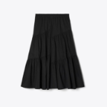 TORY BURCH Cotton Skirt – Black