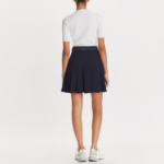 TORY BURCH Stretch Pleated Skirt – Black