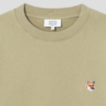 Maison Kitsune Men Fox Head Patch Regular Sweatshirt - Canvas