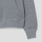 Maison Kitsune Men Bold Fox Head Patch Comfort Zipped Hoodie - Medium Grey Melange