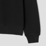 Maison Kitsune Men Varsity Half Zip Comfort Sweater - Black