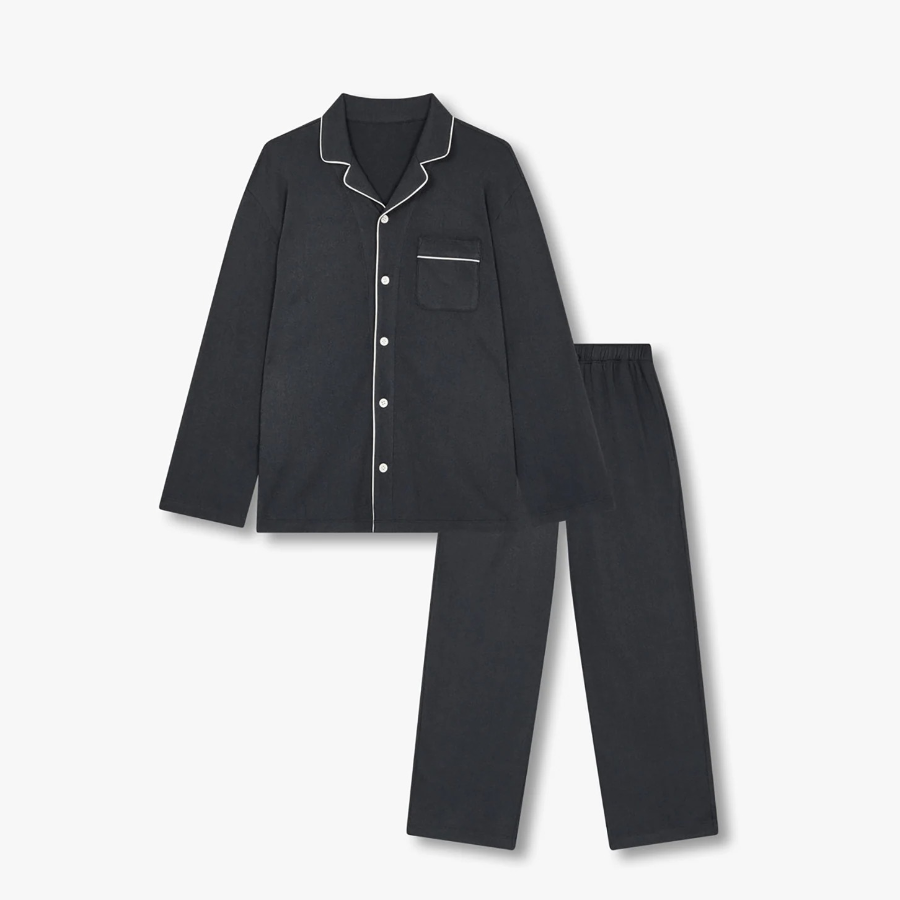 JAJU Cozy Pajama Set – Charcoal