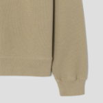 Maison Kitsune Men Bold Fox Head Patch Comfort Half Zipped Sweatshirt - Cardamon