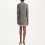 TORY BURCH Chain Mini Skirt – Gray