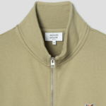 Maison Kitsune Men Fox Head Patch Fullzip Regular Sweatshirt - Canvas