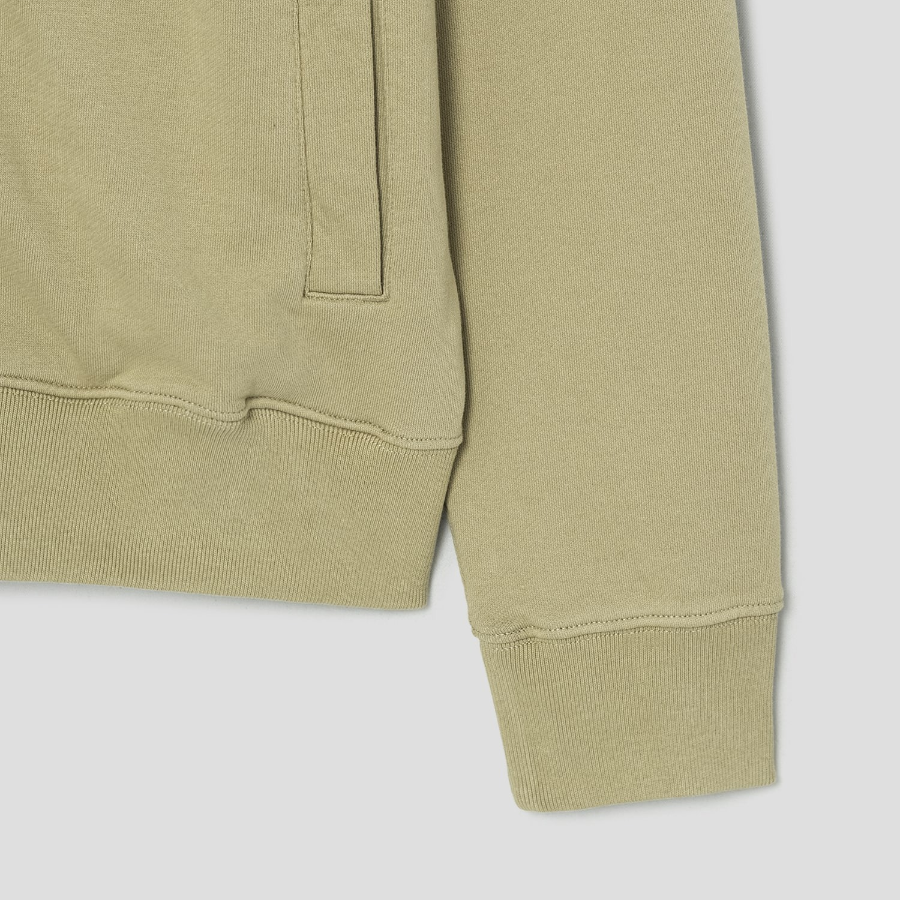 Maison Kitsune Men Fox Head Patch Fullzip Regular Sweatshirt - Canvas