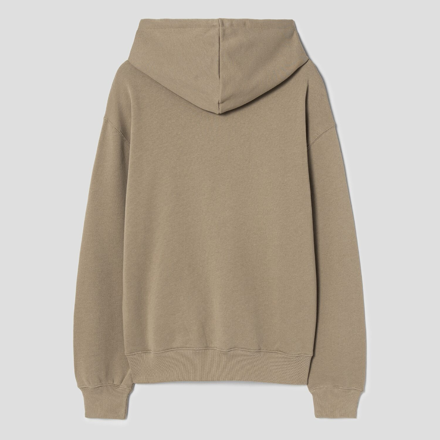 Maison Kitsune Men Bold Fox Head Patch Comfort Hoodie - Cardamon