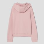 Maison Kitsune Men Bold Fox Head Patch Oversize Hoodie - Pink Clay