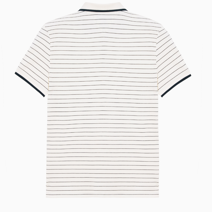 TOMMY HILFIGER [Official Headquarters] Oxford Stripe Polo Shirt