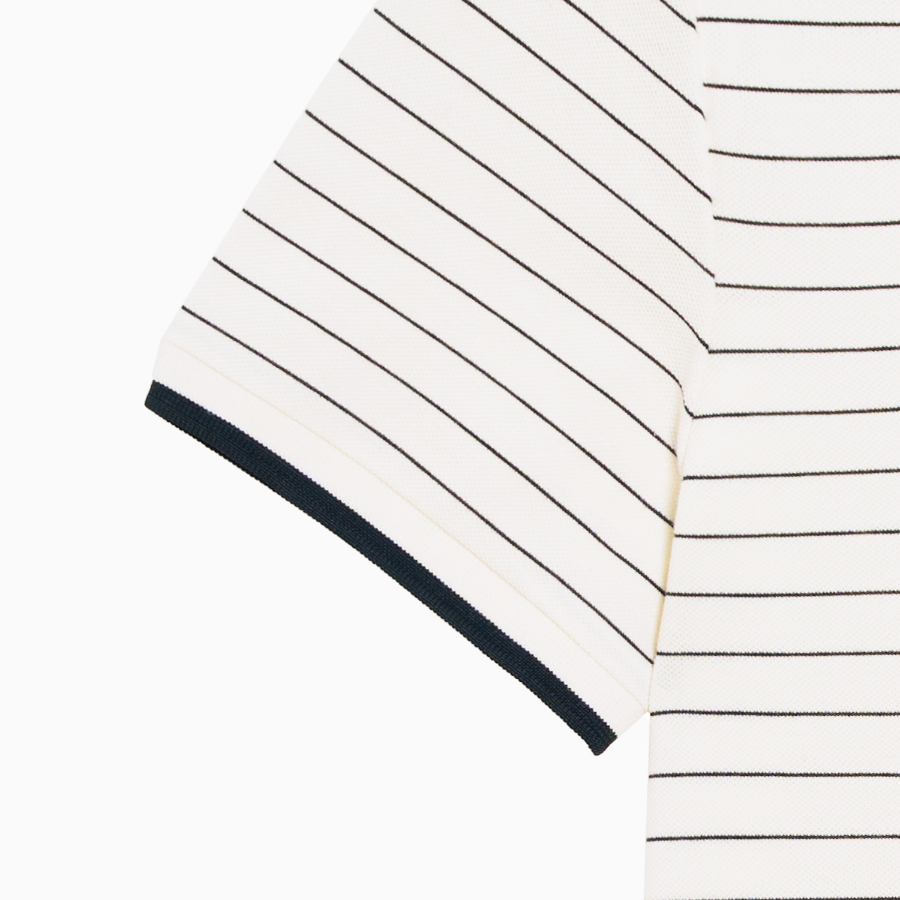 TOMMY HILFIGER [Official Headquarters] Oxford Stripe Polo Shirt