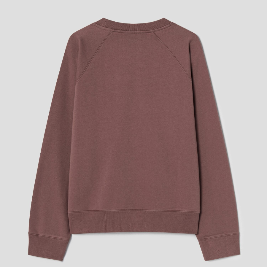 Maison Kitsune Men Bold Fox Head Patch Oversize Sweatshirt - Brunette